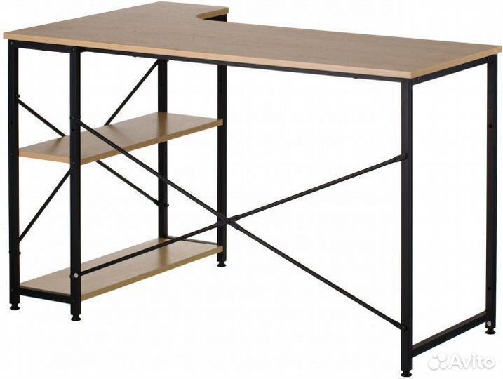 Компьютерный стол со стеллажом