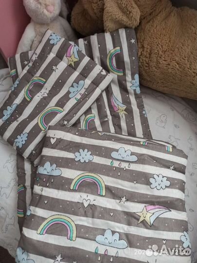 Комплект в коляску новый