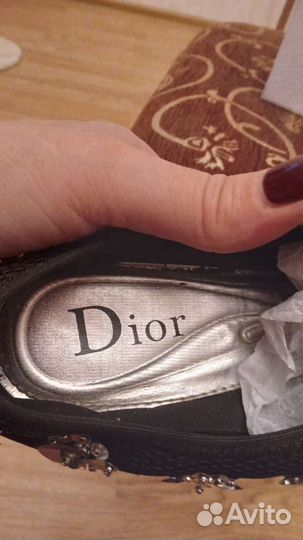 Кроссовки Dior р.37 (23см)