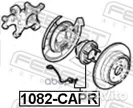 Ступица задняя 1082capr Febest