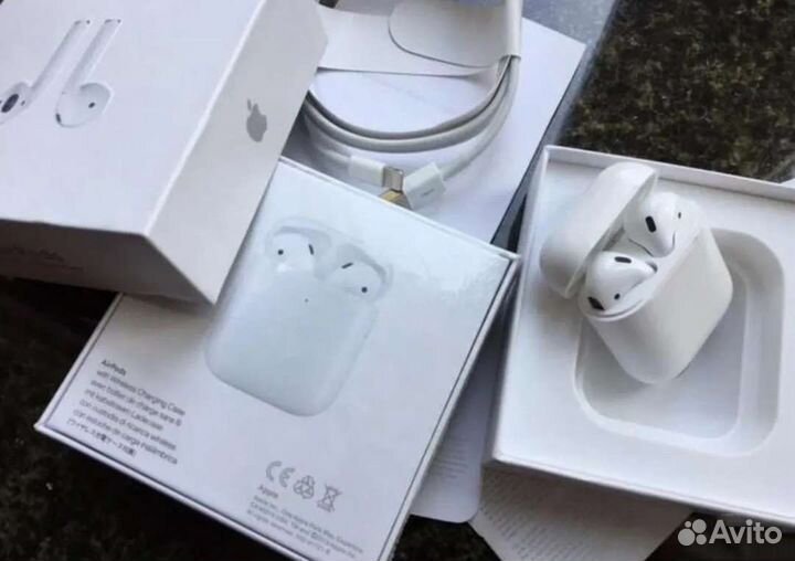 Беспроводные наушники apple airpods 2