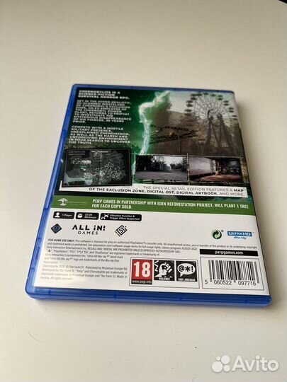 Диск Chernobylite PlayStation 5 Чернобыль