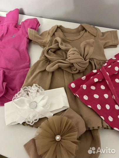 Детские вещи пакетом на девочку