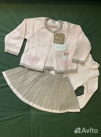 Сет для девочки 75см, 6-9мес