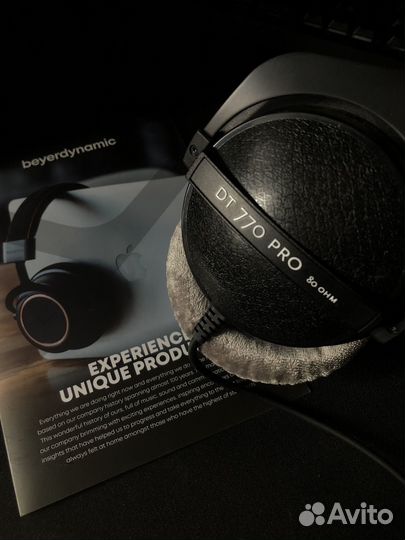 Наушники beyerdynamic dt 770 pro 80 ohm