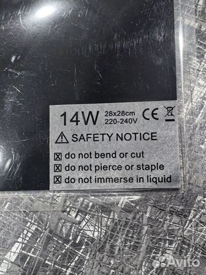 Коврик подогревающий в террариум