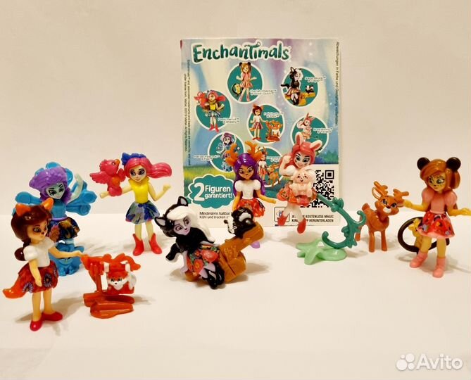 Фигурки из киндер сюрприза «Инчантималс»