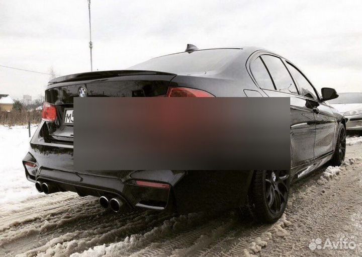 Задний бампер для BMW F30 M стиль М-лук