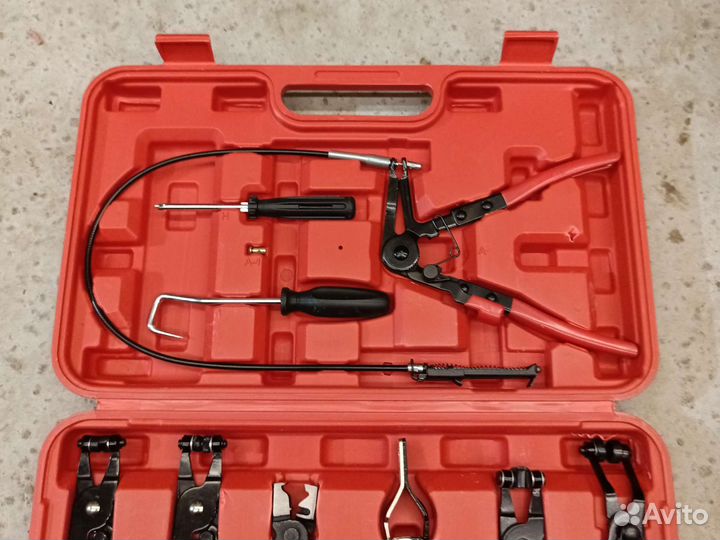 Набор щипцов для снятия хомутов шлангов