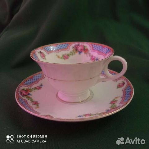 Антикварная чайная пара 1918-1929 г