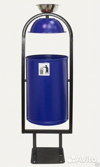 Урна уличная с пепельницей