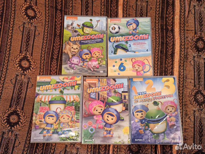 DVD диски с мультфильмами