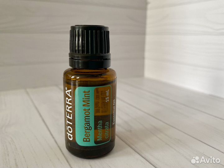 Новое эфирное масло Doterra bergamot mint 15мл