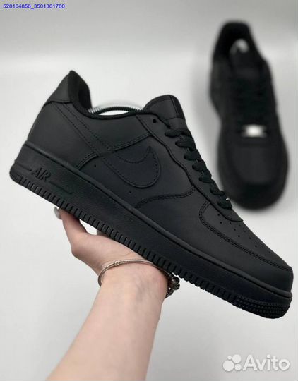 Кроссовки Nike Air Force 1 Low Black (Арт.94262)