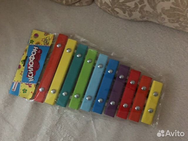 Ксилофон детский новый
