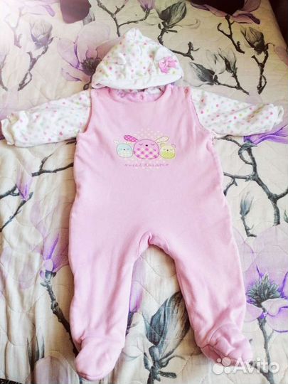 Комбинезон утепленный р. 68-74