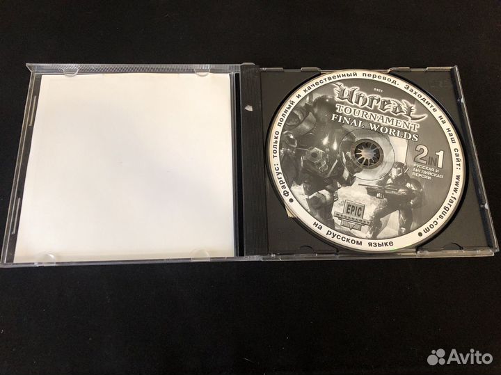 Редкий PC диск от Фаргус Unreal Tounament