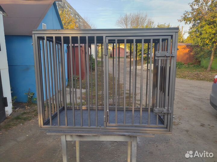 Клетка для собак из металла