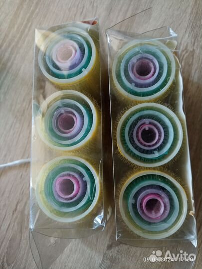 Бигуди липучки 18 шт