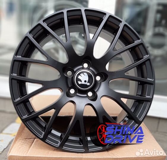 Диски VAG Skoda R16 5x100 Black Matt Rapid Polo