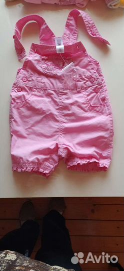 Детские летние вещи 6-9 месяцев