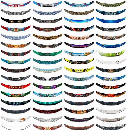 Дефлектор капота Lifan X60 2011–н.в