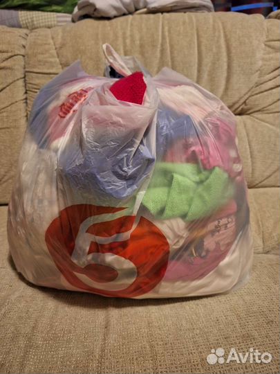 Вещи пакетом на девочку 74 80 86