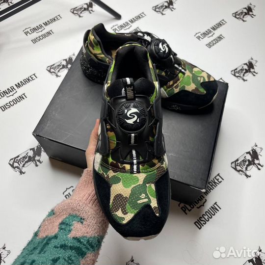 Оригинал 42,5 eu puma bape disc blaze curds whey