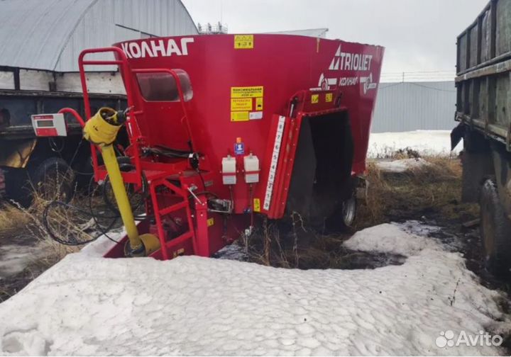 Смеситель-кормораздатчик Trioliet Solomix 2 12ZK