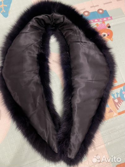 Воротник из чернобурки