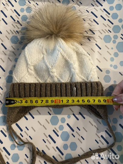Шапка зимняя 0-6 мес