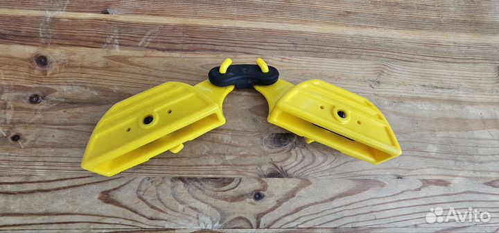 Крепления на наконечники лыж для обучения катанию