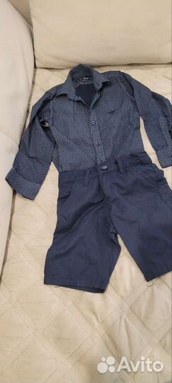 Комплект рубашка+шорты