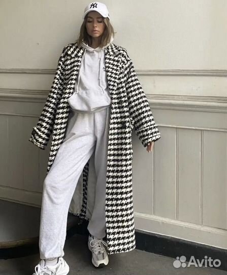 Пальто длинное женское