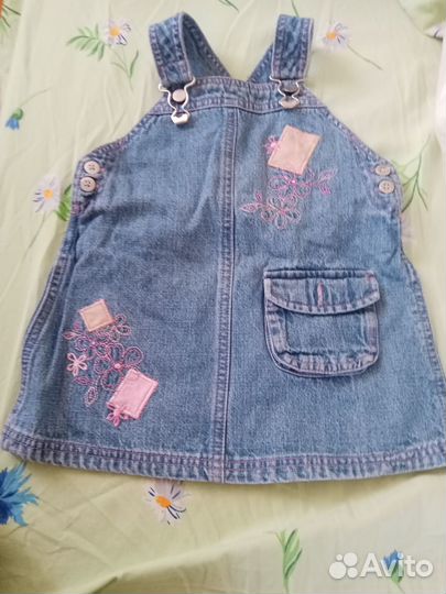 Сарафан джинсовый