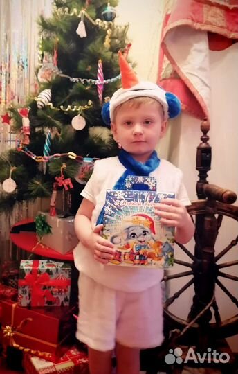 Костюм Снеговика. Р. 92-116