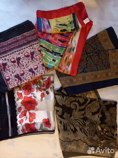 Платки женские разные 4 вида