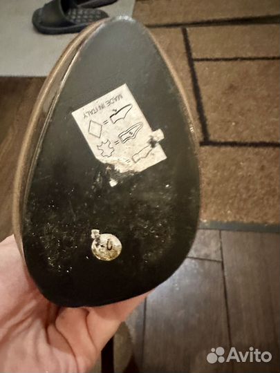 Туфли на высоком каблуке; Стрипы 40-41 размер кожа