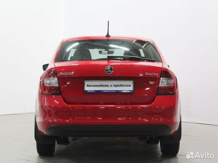 Skoda Rapid 1.6 МТ, 2019, 52 160 км