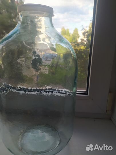 Банка 10 литров стеклянная