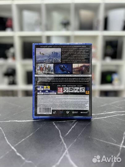 Диск для PS4. GTA V. Premium Edition