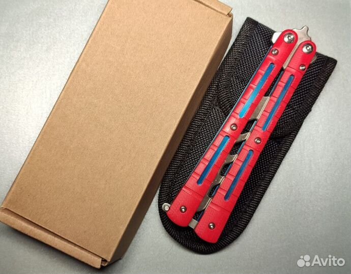 Нож-бабочка тренировочный. Новый