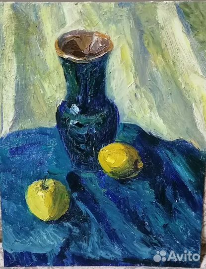 Картины Натюрморты Море. Холст Масло Худ.Борков С