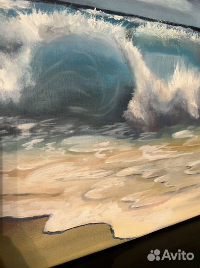 Картина маслом Море