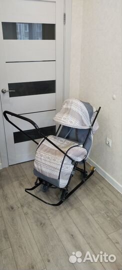 Детские зимние санки