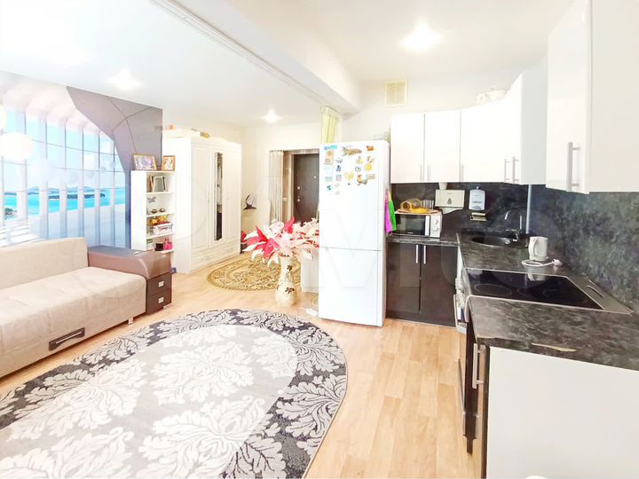 Квартира-студия, 28,2 м², 7/9 эт.