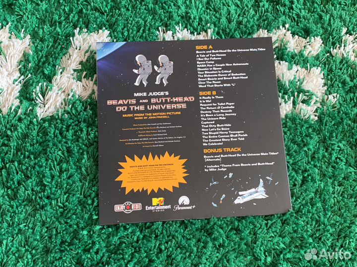 Beavis and Butthead Do The Universe Vinyl Lp