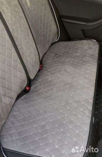 Накидки из алькантары на Volkswagen getta 2013