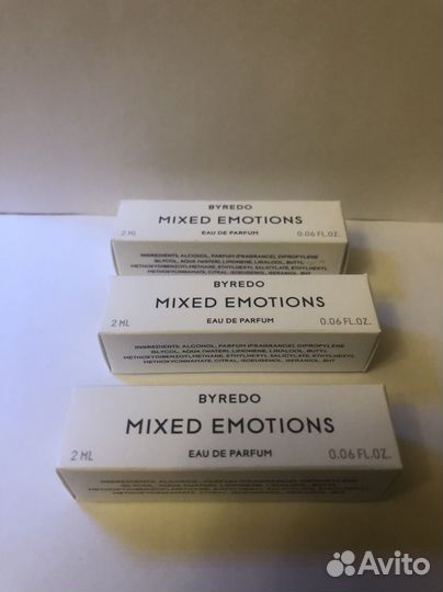 Byredo mixed emotions семплы
