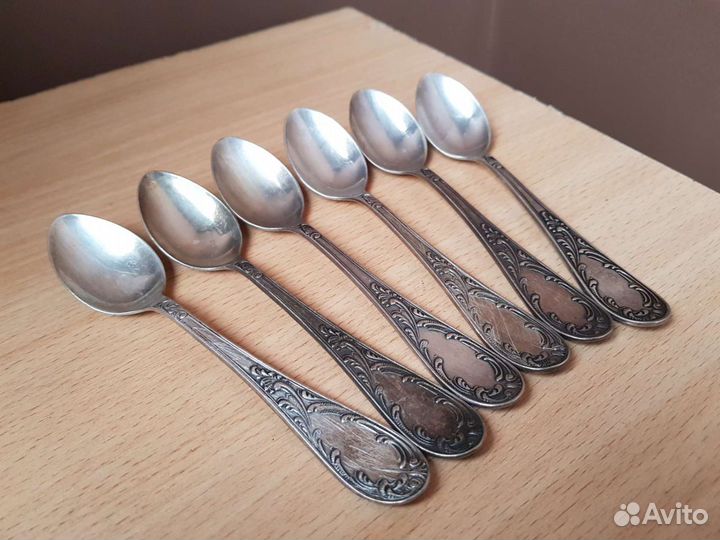 Ложки кольчугино серебро СССР